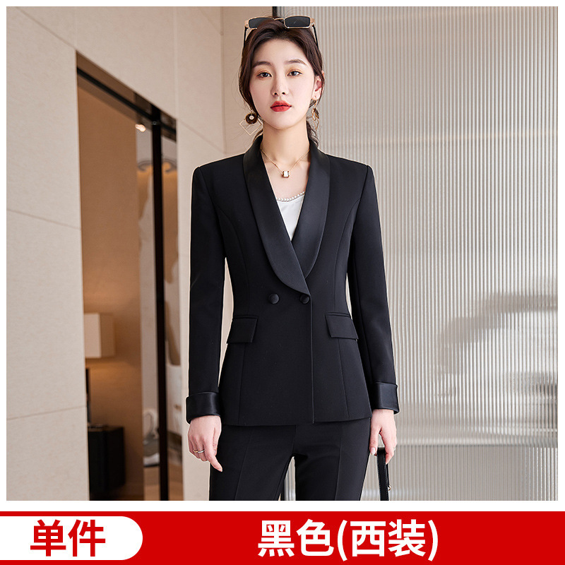 black suit