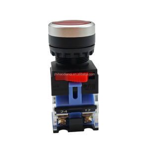 Self-reset Self-locking Point Circular Power <strong>Start</strong> Stop 22mm <strong>Push</strong> <strong>Button</strong> Switch - Product Image 1