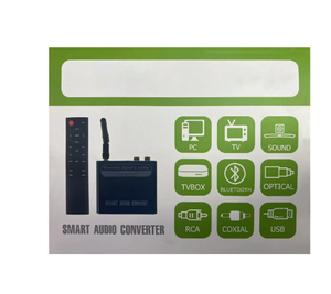 Convertidor de audio digital a analógico DAC Bluetooth 5,0 Adaptador compatible Reproducción Micrófono Control remoto Decodificador de audio - Product Image 4