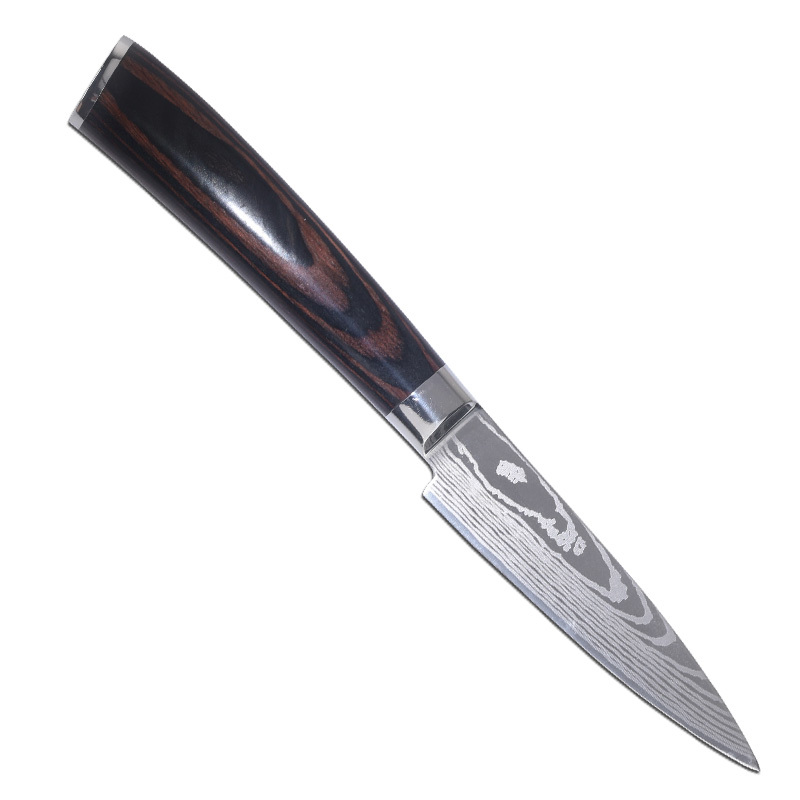 Couteau d'office marron + 3,5"