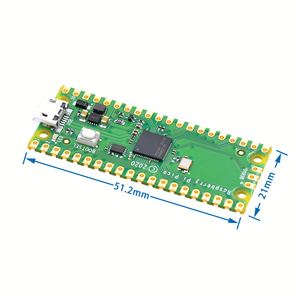 Resmi ahududu Pi Pico kurulu rprpçift çekirdekli 264KB kol düşük güç mikrobilgisayarlar yüksek performanslı Cortex-M0 + işlemci