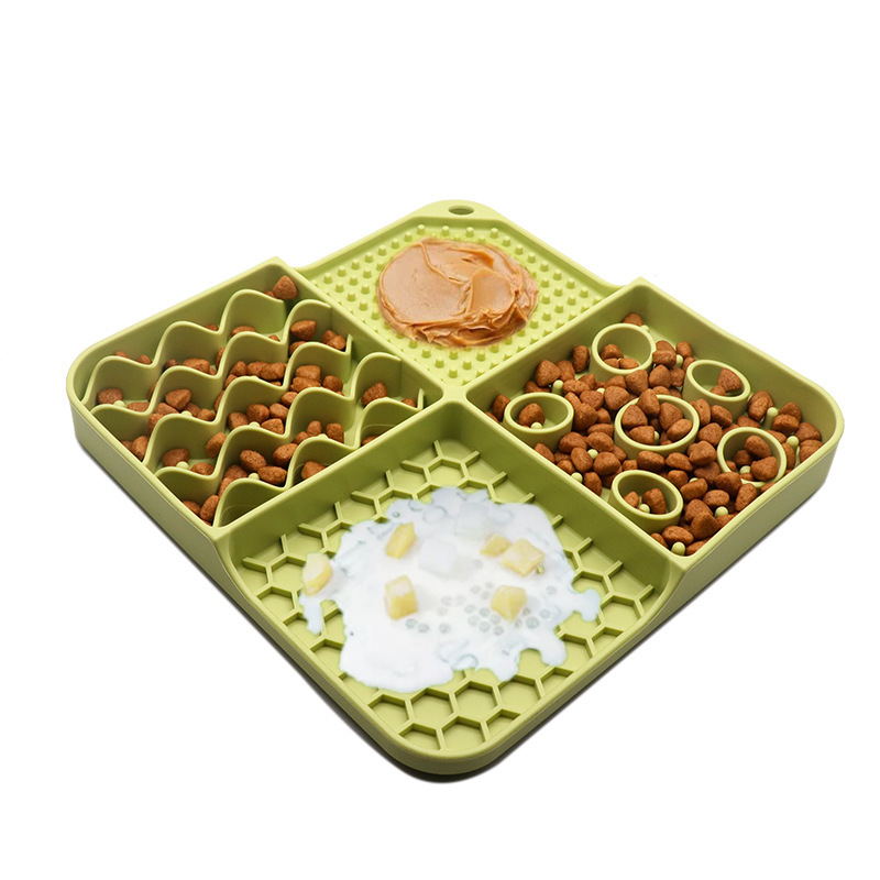 Light Green Slow Food Mat