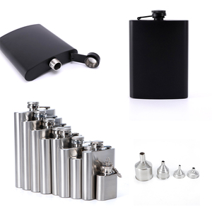Nhà Máy Giá Bán Buôn Biểu Tượng Tùy Chỉnh 5Oz 6Oz Tường Đơn Thép Không Gỉ Whisky Hip <span class=keywords><strong>Flask</strong></span> Cho Quà Tặng Khuyến Mãi Sử Dụng - Product Image 6
