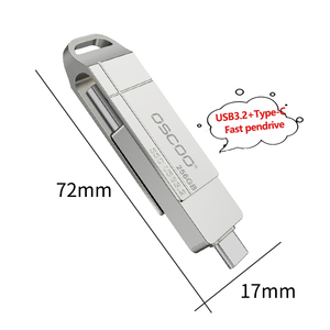 OSCOO新款4gb 8 gb 16gb u盘2.0 3.0批量促销礼品1 2 4 8gb pvc袋u盘 - Product Image 5