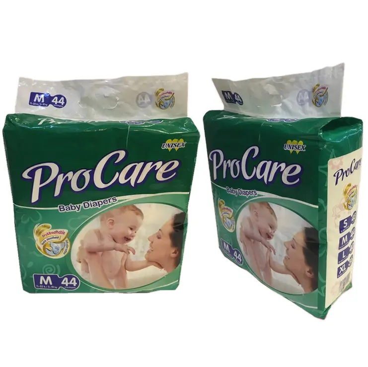 Factory in Fujian ProCare brand Disposable Baby diapers
