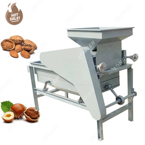 Máquina de craqueo de avellanas y desgranador, máquina de craqueo de cáscara de almendra
