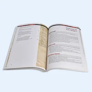 หนังสือเล่มเล็กไดอารี่แบบเกลียวผูกอานม้า A5 A4ออกแบบได้ตามที่ต้องการสมุดโน้ตสำหรับออกกำลังกายการพิมพ์ออฟเซ็ตเครื่องสำอางบริการพิมพ์หนังสือ - Product Image 3
