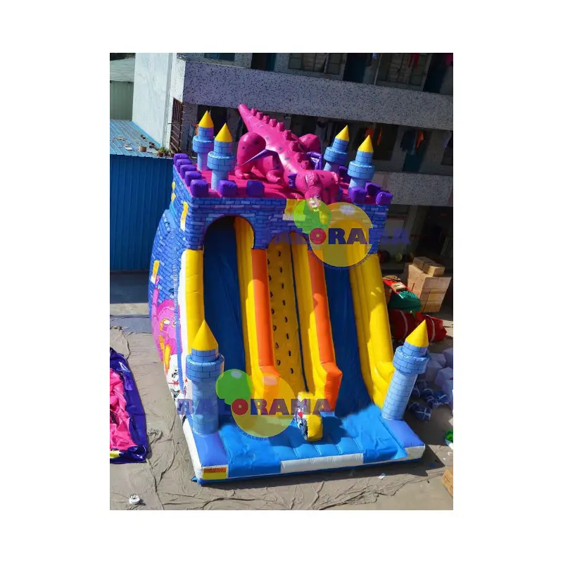 Sản Phẩm Phổ Biến Nhất Bán Chạy Nhất Chất Lượng Cao Trong Nhà Hoặc Ngoài Trời Sân Chơi Inflatable Slide, Inflatable Bouncer Slide