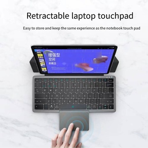 Teclado táctil recargable portátil iOS Android Teclado plegable inalámbrico para teléfono Windows Mac - Product Image 3