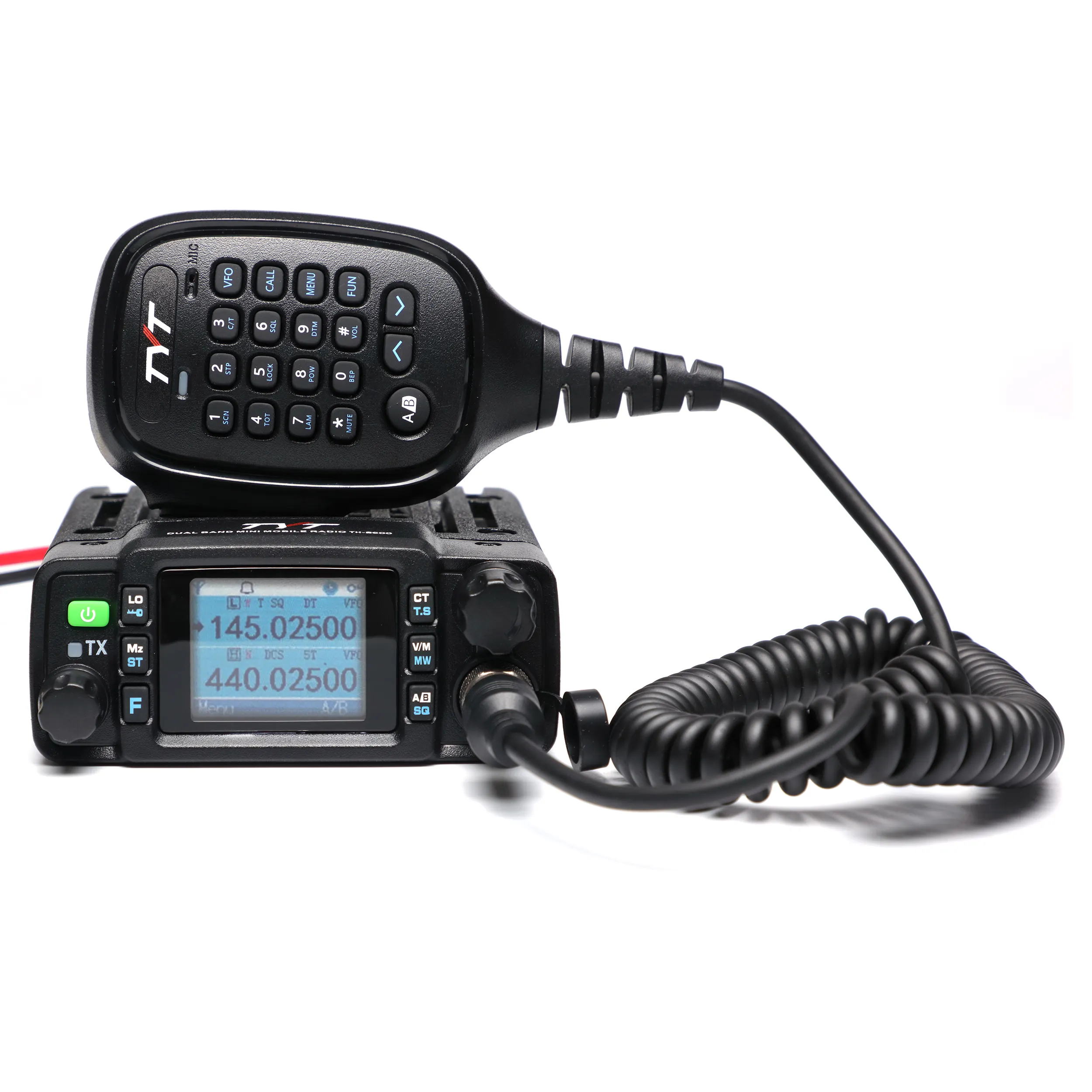 TYT TH-8600 IP67 antiair 25W Dual Band VHF/UHF Mini Radio mobil komunikator Ham 2M/70CM Radio dua arah