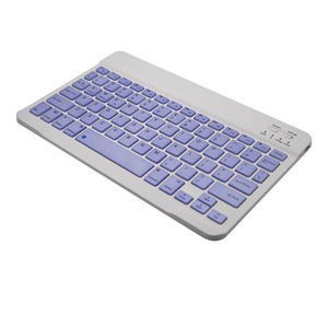 10&quot; Rechargeable Wireless Bluetooth <strong>Keyboard</strong> for Cell Phone Tablet, Mini Portable Bluetooth <strong>Keyboard</strong>