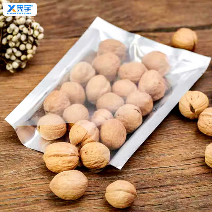Vente en gros de sac en aluminium sous vide de film polyester de qualité alimentaire transparent simple face utilisé pour les fruits secs viande de loisirs