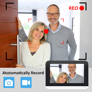 Intercomunicador Visual Wifi Tuya, timbre de puerta con videoportero de 4 cables, sistema de teléfono para el hogar, resistente al agua, compatible con intercomunicador bidireccional