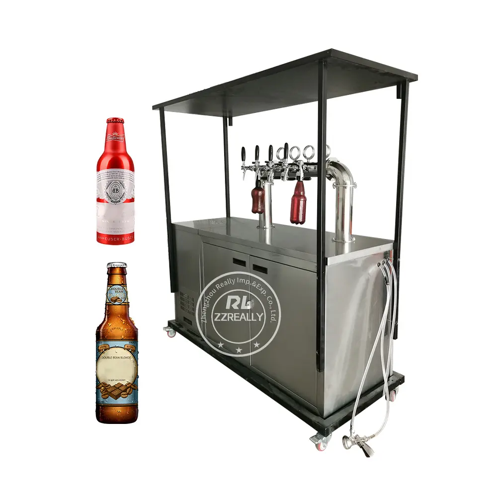 2024 Draagbare Drank Automatische Bieremmer Koeler Dispenser Machine Tap Bier Koeler Toren 3l Drinkwijn Gereedschap Ijsemmer D