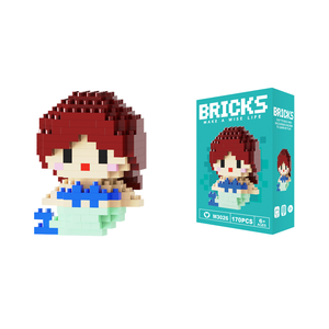 OEM Miniature Cartoon Anime Building Block Set Unisex DIY <strong>Toy</strong> with Plastic and Foam Blocks Tiny but <strong>Mighty</strong> Figures in Box pcs - Product Image 2