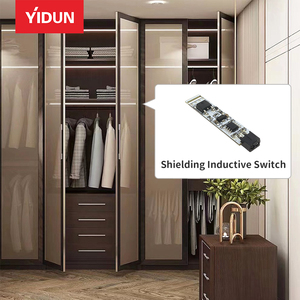 YIDUN Mini 12 V 24 V LED-Lichtsensor-Schalter IR-Türsensor für Schrank Kleiderschrank Schrank und Schublade Steuerung Bewegung und Position Sensoren