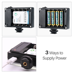 Ulanzi 96 LEDVideo Light Mini Pocket Led LightingにCamera Dimmable LED LampためCanon Nikon Sony Camcorder DV DSLR - Product Image 4