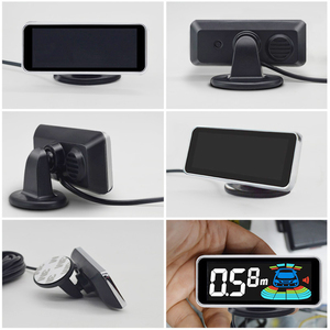 Vista trasera inversa automática para automóvil Asistencia de respaldo Sensor de estacionamiento de automóvil Pantalla LCD con 8 sensores para automóvil Universal - Product Image 4