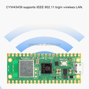 Raspberry Pi Pico W 264kB SRAM 2MB <strong>Flash</strong> <strong>Memory</strong> Dual-core M0+ RP2040 Microcontroller Onboard Single-band 2.4GHz Wireless CYW4343 - Product Image 6