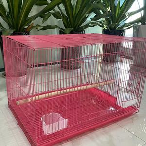 屋外動物ケージバッジーオウム用鳥ビッグペットケージキャリア鳥繁殖コンゴウインコオウム大型トラベルケージ使用 - Product Image 2