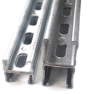 溶融亜鉛めっき鋼チャンネル41x41天井Cチャンネルソーラーサポートシステムカスタマイズ - Product Image 4