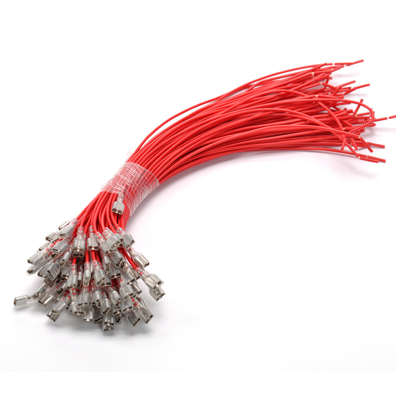 300mm red wire - 1 piece