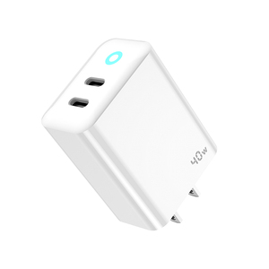 新着40Wデュアルポート20WタイプC iPhone用急速充電1413 12 11 Pro Max 6Ft USBコードforiPad Pro Air Mini Samsung - Product Image 1