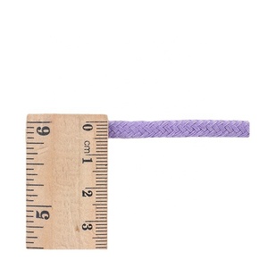 Venta al por mayor de cuerdas redondas de poliéster para textiles para el hogar para cordón en bolsos, zapatos, sudaderas con capucha-para uso en ropa y decoración del hogar - Product Image 4