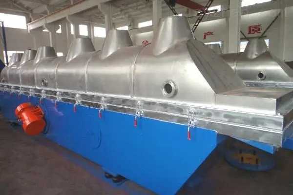 Factory Price Totally Enclosed Structure Vibrating Fluidized Bed Dryer for Salt