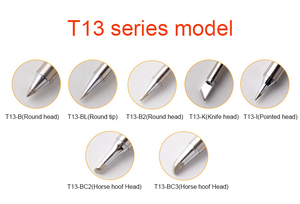 หัวแร้งบัดกรีไฟฟ้าหัวแร้ง T13-J02รุ่นต่างๆอะไหล่ปลายหัวแร้งบัดกรีไฟฟ้า - Product Image 4