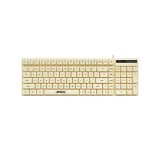 Teclado para juegos de ordenador de tamaño completo con pies de inclinación ajustables y teclas de sensación mecánica que revolucionan su experiencia de escritura - Product Image 1