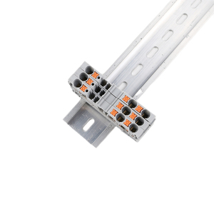 Resorte de alimentación multinivel PT 4-TWIN, 3 conductores, 4mm, Push-in, doble carril DIN sin tornillo, bloque de terminales de resorte - Product Image 2