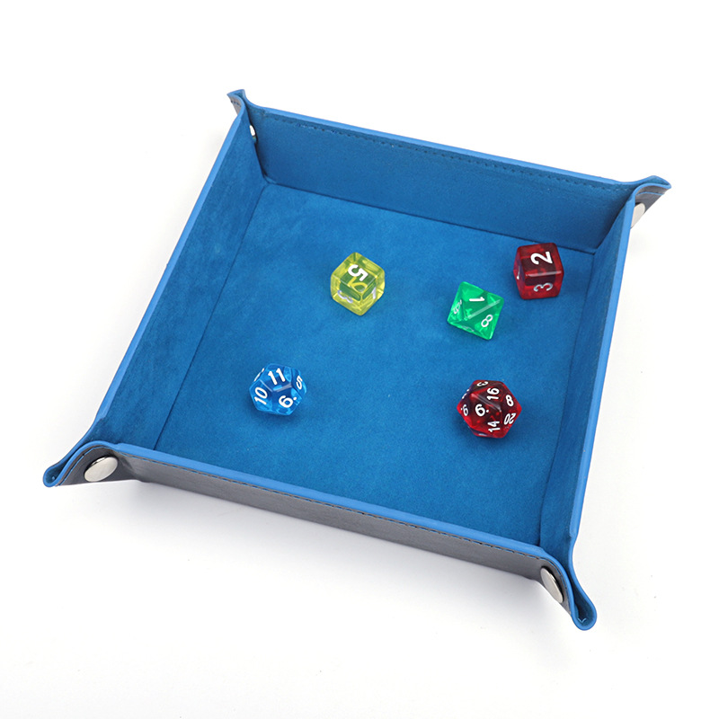 Tela de terciopelo cuadrada grande-azul cielo-2222cm