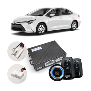Carqseng Q30 Starter Plug Play allarmi per auto senza chiave telecomando antifurto controllo unidireta accensione per Corolla modello - Product Image 1