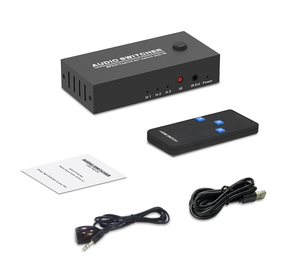SPDIF Fiber <strong>Audio</strong> <strong>Switch</strong> 3x1 Optical <strong>Switch</strong> SPDIF Toslink Optical Digital <strong>Audio</strong> <strong>Switch</strong> 3 in 1 Out - Product Image 5