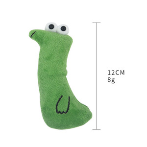 Kitty anillo interactivo papel Catnip juguete de peluche Animal de dibujos animados Catnip gatos juguete Animal de peluche gato de peluche - Product Image 6