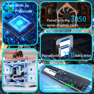 Desktop-PC-Computer Desktop-PC Gaming-Computer Grafik-Designer Video-Bearbeitungs computer Mini-Gaming-PC Win11 passen selbst zusammen - Product Image 5