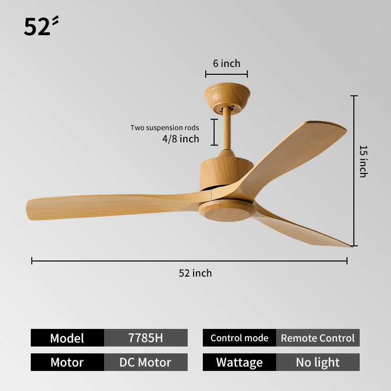 52INCH-Light wood color