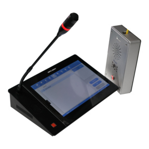 SIP VOIP Intercom SOS Sistema de alarma de un botón Micrófono IP Teléfono SIP Altavoz SIP IPPBX Conjunto completo de proveedores de software de servidor