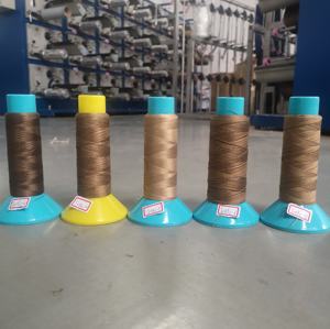 Benang jahit industri lapisan serat kaca temperatur tinggi untuk perisai semprot keselamatan - Product Image 5