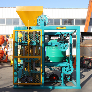 小厂大利润QTJ4-24混凝土水泥煤渣空心铺路机出售 - Product Image 4