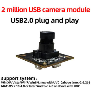 Unterstützt externe Auslöser 2 Millionen Pixel Global Shutter Camera AR0234 1080P/90 Frame Industrial Detection Module mit USB 2.0