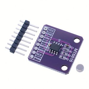 MT6816 modulo sensore di misurazione dell'angolo di induzione magnetica ad alta velocità e alta precisione Encoder magnetico - Product Image 3