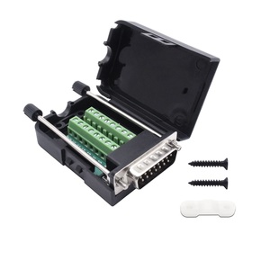 Terminal Adapter 16-30AWG Wire 8Pairs <strong>Output</strong> with Cover Dsub15 DB15 VGA Adapter with Screw Driver Male <strong>Connector</strong> for Computer - Product Image 3