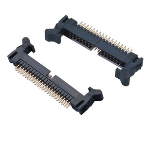 2.54mm Ejector <strong>header</strong> 10Pin 16Pin <strong>40Pin</strong> Straight black grey Ejector <strong>header</strong> wire to board connector - Product Image 2