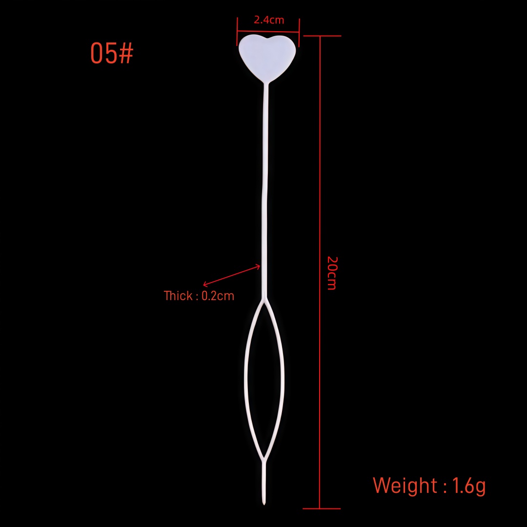 05# L - Forme de coeur (Blanc)
