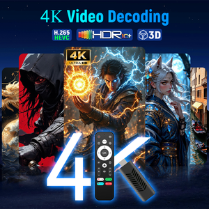 Topleo Android TV Stick 4K 16GB ONN hộp thông minh bán buôn 4GB RAM trò chơi thanh 8K TV <span class=keywords><strong>Box</strong></span> Android TV Stick - Product Image 3