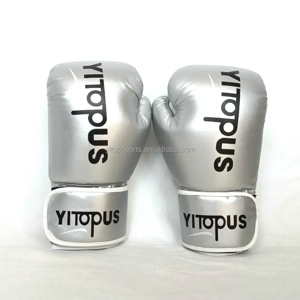 Guantoni da boxe di alta qualità guantoni da boxe attrezzatura da kick boxing con etichetta privata