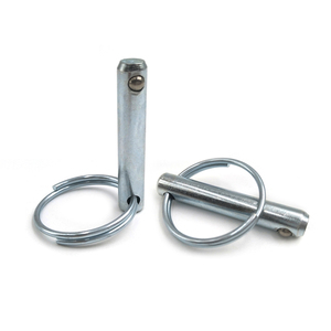 Quick Release Ball Lock Pin with Spring Loaded Pull <strong>Lynch</strong> Safety 12mm 8mm 2mm Stainless Steel Cylinder Lock Pin - Product Image 1