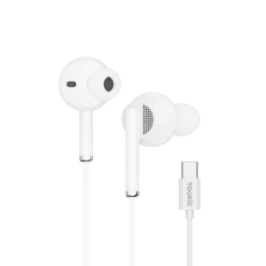 Dynamic Microphone In-Ear Wired Earphone <strong>with</strong> <strong>Touch</strong> Control and Waterproof <strong>Function</strong> Type C for <strong>Computer</strong> &amp; Mobile Phone Gaming - Product Image 1